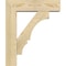 Ekena Millwork Balboa Block Rough Sawn Bracket w/ Offset Brace, Douglas Fir, 6"W x 20"D x 24"H BKT0604X20X24BOA05RDF - alternate 4